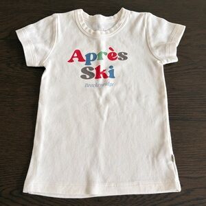 Après Ski Breckenridge Toddler Cream T-Shirt (2T) NWT